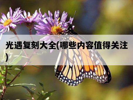 光遇復刻大全，哪些內容值得關注-圖1