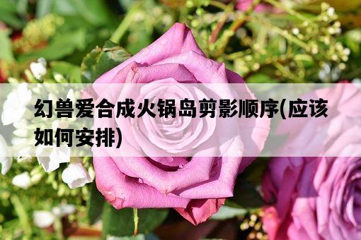 幻獸愛合成火鍋島剪影順序，應該如何安排-圖1