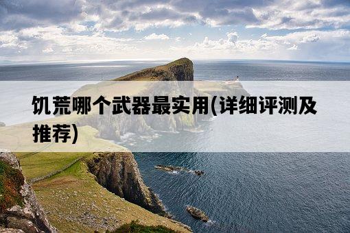 饑荒哪個武器最實用，詳細評測及推薦-圖1