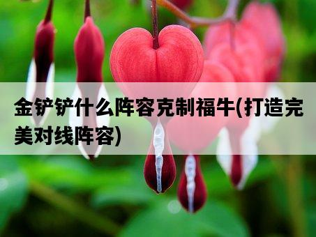 金鏟鏟什么陣容克制福牛，打造完美對線陣容-圖1