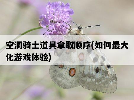 空洞騎士道具拿取順序，如何最大化游戲體驗-圖1