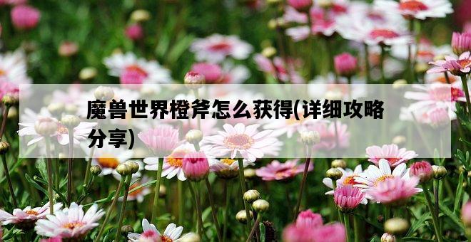 魔獸世界橙斧怎么獲得，詳細攻略分享-圖1