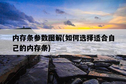 內存條參數圖解，如何選擇適合自己的內存條-圖1