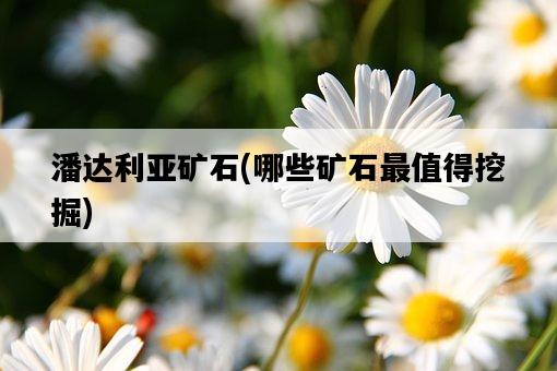 潘達利亞礦石，哪些礦石最值得挖掘-圖1