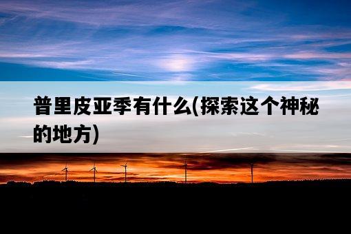普里皮亞季有什么，探索這個神秘的地方-圖1