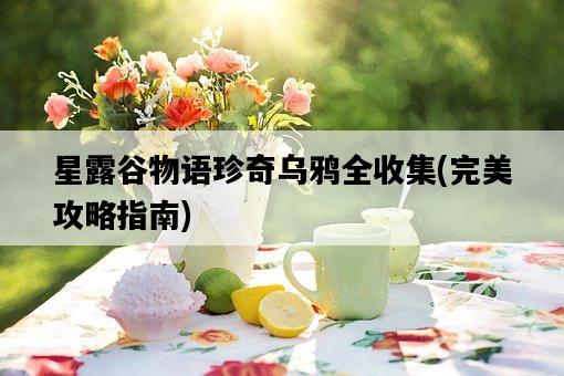 星露谷物語珍奇烏鴉全收集，完美攻略指南-圖1