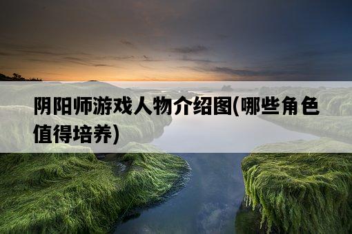 陰陽師游戲人物介紹圖，哪些角色值得培養-圖1
