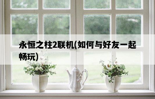 永恒之柱2聯機，如何與好友一起暢玩-圖1