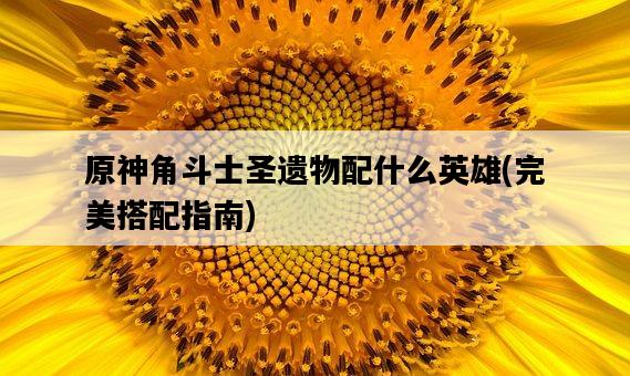 原神角斗士圣遺物配什么英雄，完美搭配指南-圖1