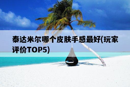 泰達米爾哪個皮膚手感最好，玩家評價TOP5-圖1