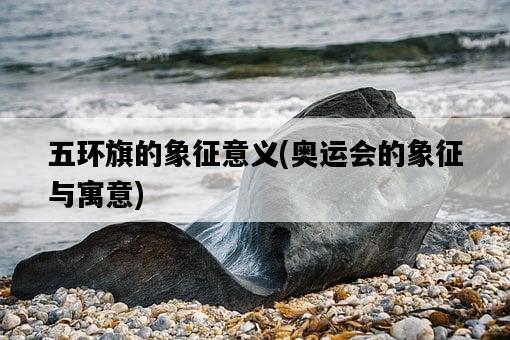 五環旗的象征意義，奧運會的象征與寓意-圖1