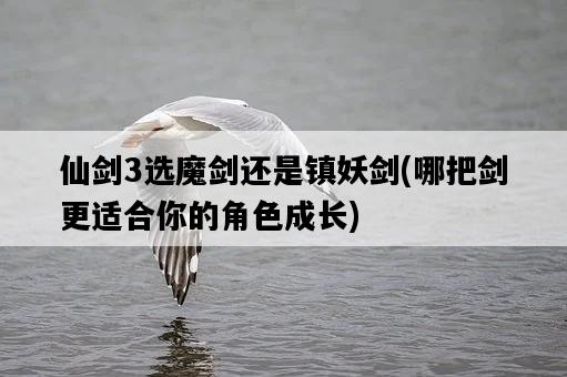 仙劍3選魔劍還是鎮妖劍，哪把劍更適合你的角色成長-圖1